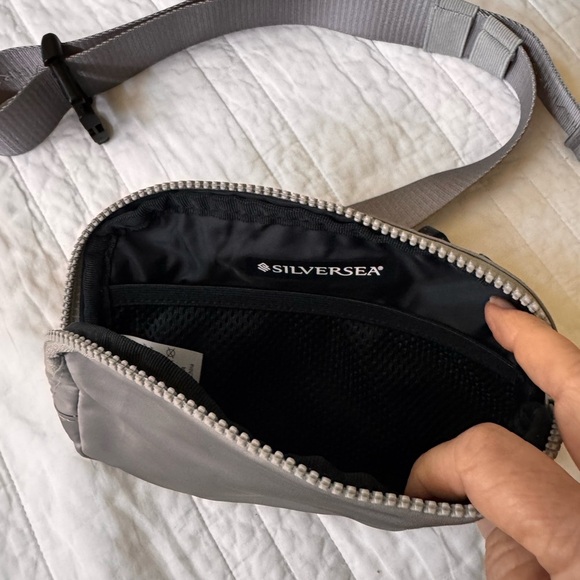 Silver Silversea Gray Belt Bag - Picture 5 of 9